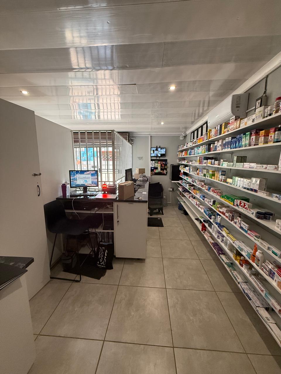 Modern Pharmacy Interior